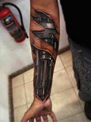 tatouage homme avant bras discret - 1001 tatouage homme